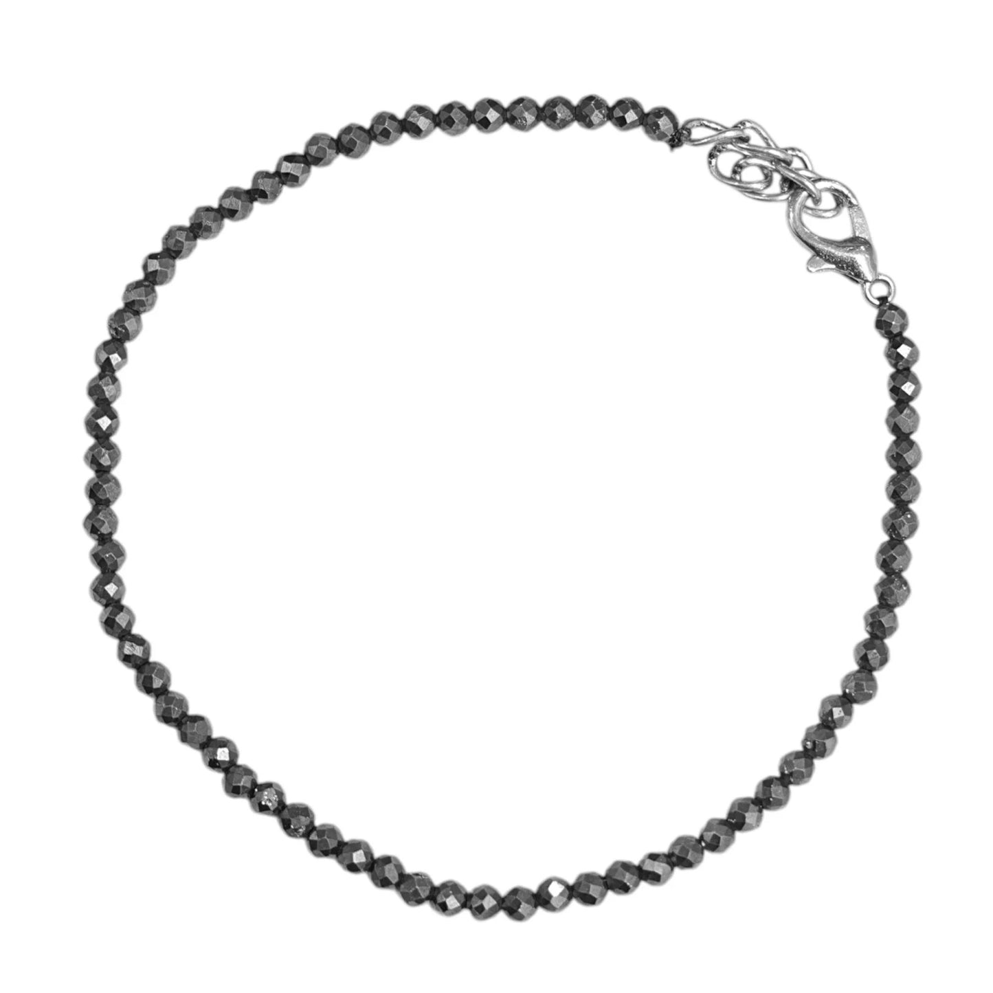 Dhanashree Pyrite Anklet