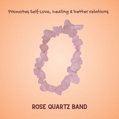 Dreamy Duo Combo with Rose Quartz and Amethyst Bands